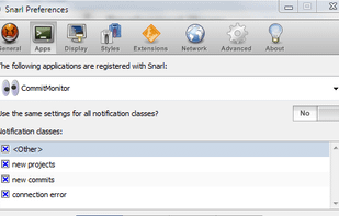 CommitMonitor screenshot 2