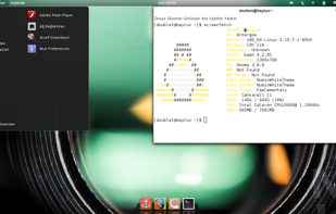 Antergos screenshot 1