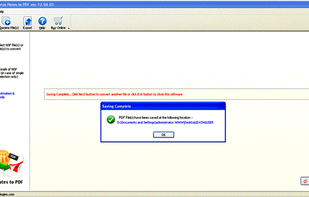Kernel for Lotus Notes to PDF screenshot 3
