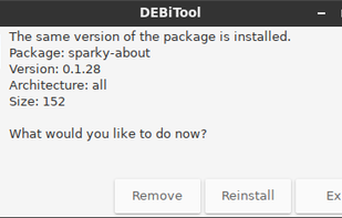DEBiTool screenshot 1