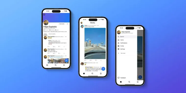 Bluesky revamps feed structure and replaces 'What's Hot' with new personalized 'Discover' feed image