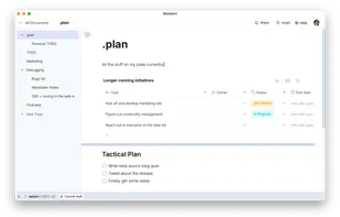 Moment Docs screenshot 1