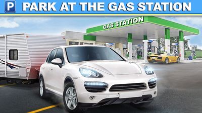 Petrol Station Car Parking Simulator screenshot 1