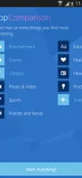 AppComparison screenshot 1