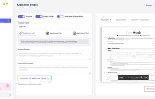 Apply AI screenshot 1