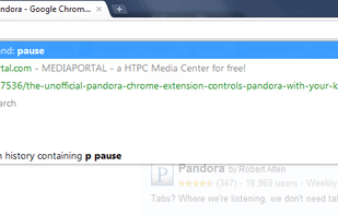 Control from the Omnibar