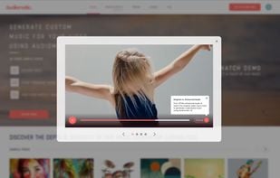 Audiomatic.io screenshot 1