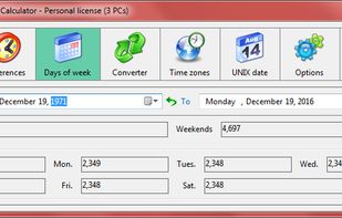 Advanced Date Time Calculator screenshot 2