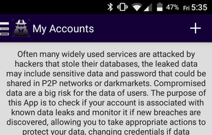 Hacked Leaks Checker screenshot 2
