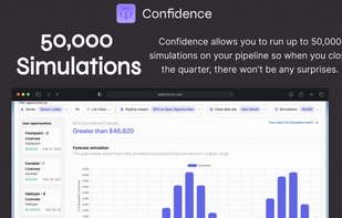 Run up to 50,000 simulations on your pipeline so you're prepared for every scenario.