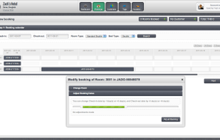 Modifying the bookings