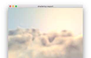 shadertoy-export screenshot 1