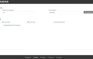 Betasend screenshot 1