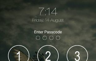 Keypad unlock by passcode