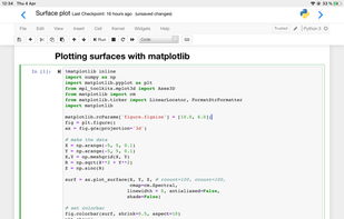 Carnets - Jupyter screenshot 2