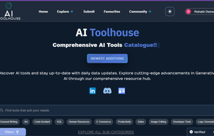 AI Toolhouse Home Page
