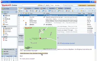 Zimbra Desktop screenshot 1