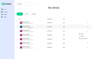 iListen screenshot 2