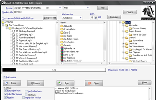 AmoK CD/DVD Burning screenshot 1
