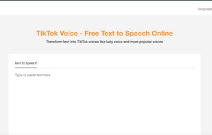 TikTok Voice screenshot 1