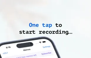 Whisper Memos screenshot 1