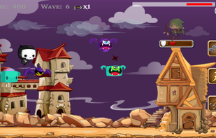 Archer vs Monster Bats screenshot 2