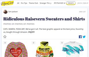 Once you’ve made a list, you can send it to friends, share it on social media, or publish to the RogueCart community for all to see.
