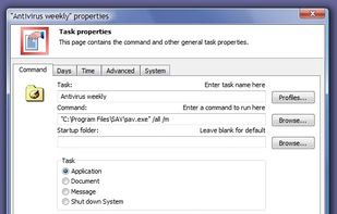JIT Scheduler screenshot 2