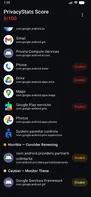 PrivacyStats screenshot 2
