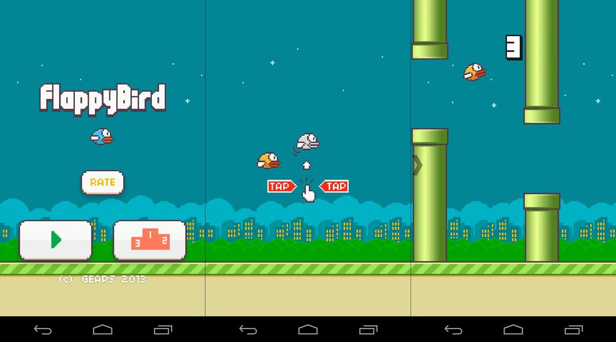 original flappy bird 2013