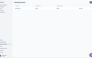 Add any number of sending domains