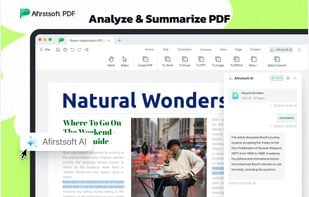 The AI-powered feature can analyze and summarize long PDF documents, providing concise overviews or insights into the content.