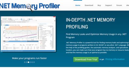 .NET Memory Profiler screenshot 1