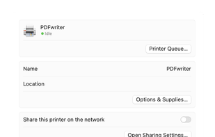 RWTS PDFwriter screenshot 1