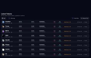 Solana Tracker Demo