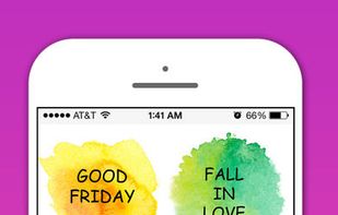 Watercolor Greetings Stickers for iMessage screenshot 3