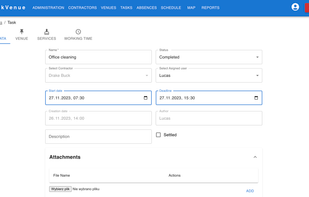 Task Venue screenshot 1