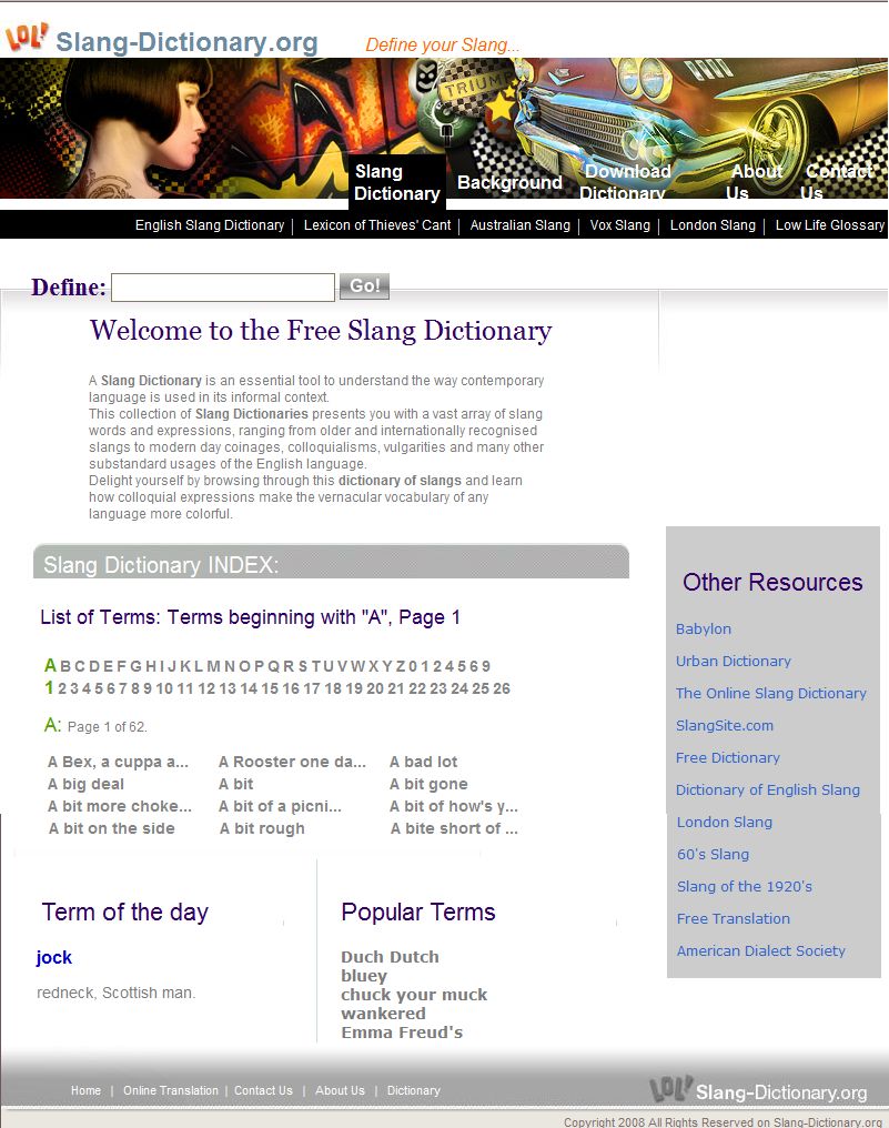 The Online Slang Dictionary Alternatives: Top 10 Dictionaries