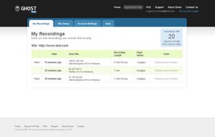 GhostRec screenshot 1