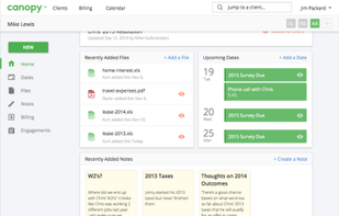 Canopy Tax screenshot 1