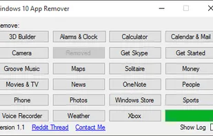 Windows 10 App Remover screenshot 1