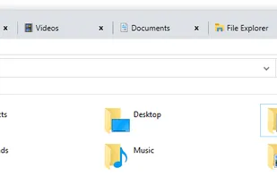 Explorer Tabs for Windows screenshot 1