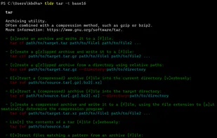 tldr node client screenshot 1