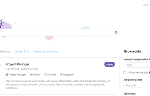 JOBS by ICObazaar screenshot 1