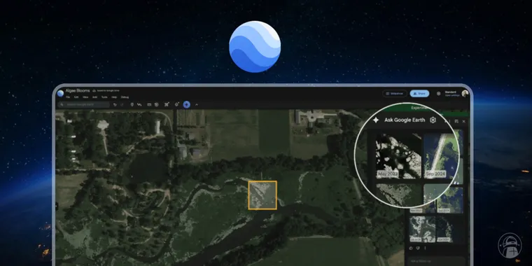 Google Earth adds new AI chat and improved geospatial reasoning for disasters prediction image