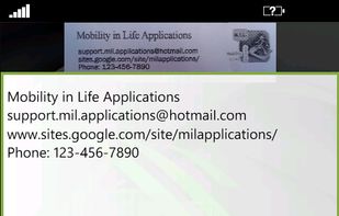 Google OCR from a photo