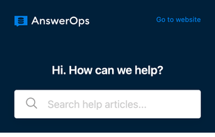 AnswerOps screenshot 1