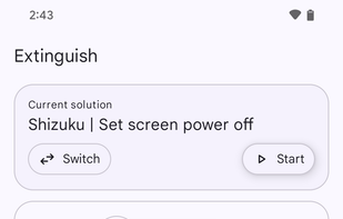 Extinguish screenshot 1