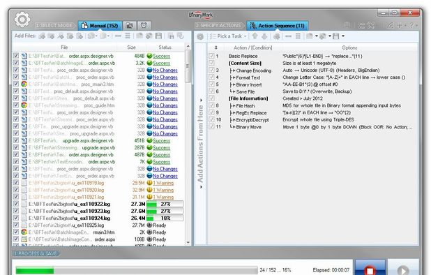 Batch Text File Editor: Batch-Notepad that can replace, insert, delete ...