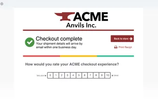 askinline.com e-commerce checkout embedded survey.